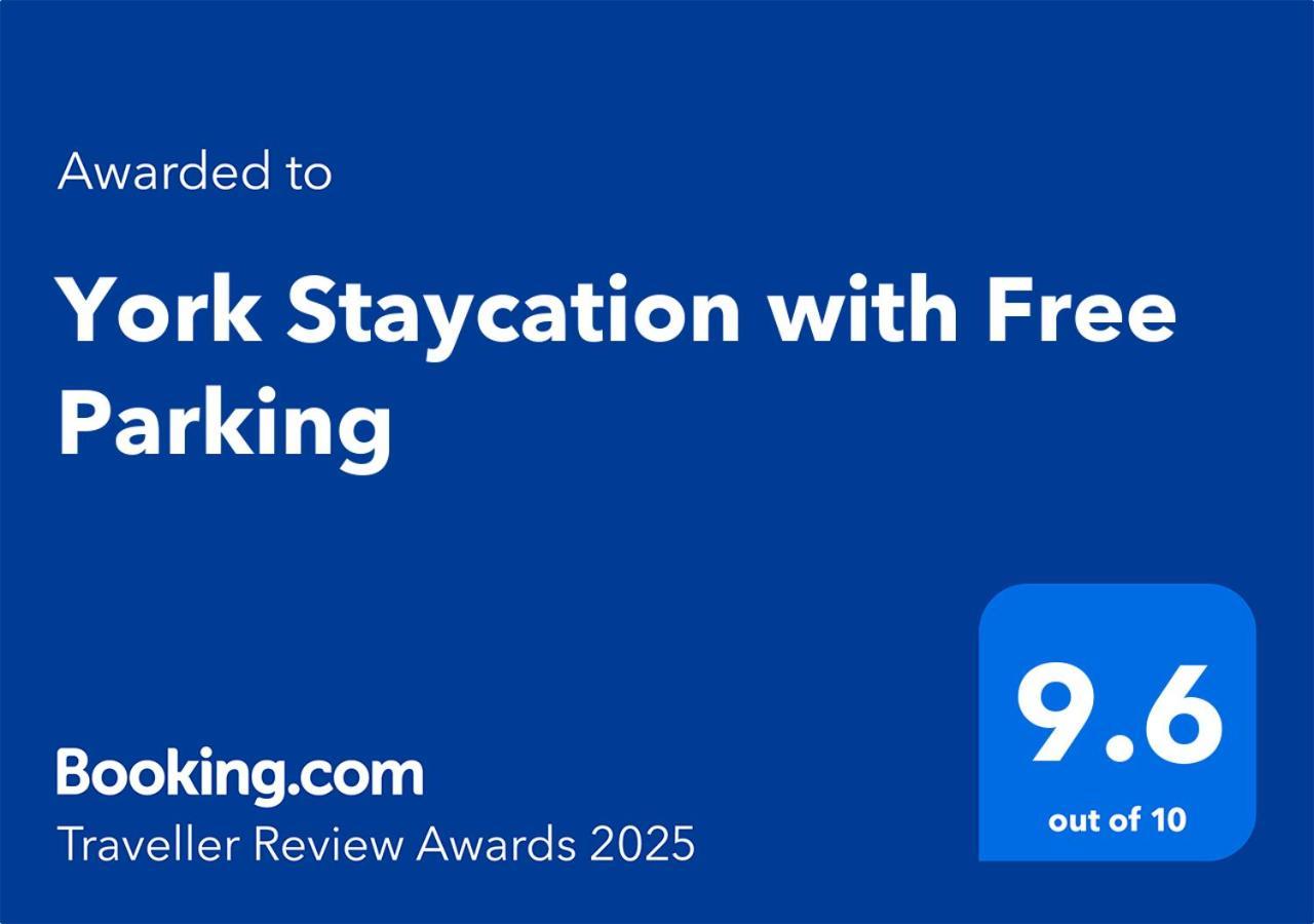 York Staycation With Free Parking 外观 照片